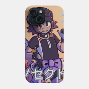 Vaporwave anime aesthetic bug steel mon Phone Case