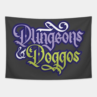 Dungeons and Doggos Tapestry