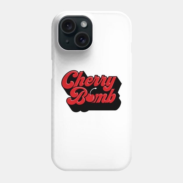 Cherry Bomb Phone Case by HellraiserDesigns