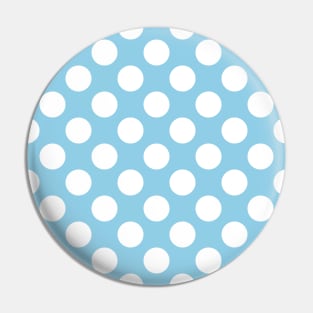 Blue Polka Dots, Polka Dot Pattern, Dots, Dotted Pin
