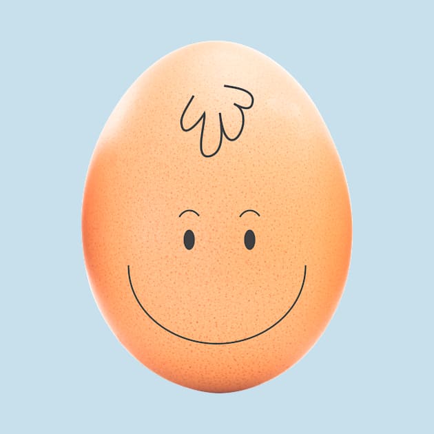 World Record Egg Who Drew The Cute Face On The Egg? by peter2art