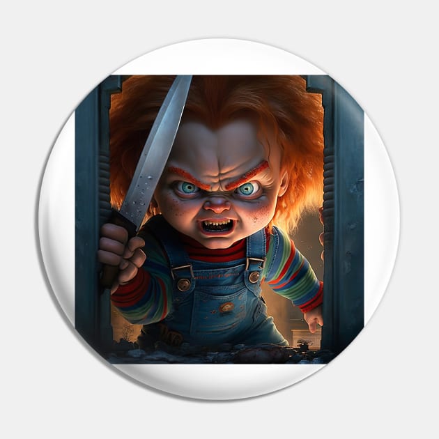 Chucky Baby Boy Pin by The Art Syndicate 
