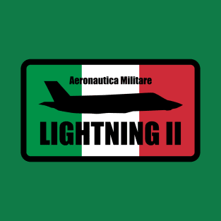 Italian F-35 Lightning (Small logo) T-Shirt