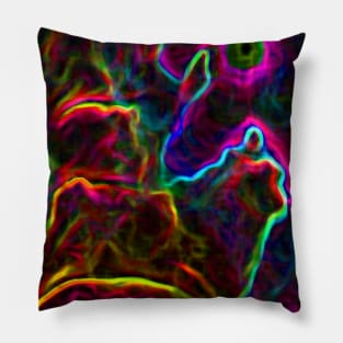 Black Panther Art - Glowing Edges 112 Pillow