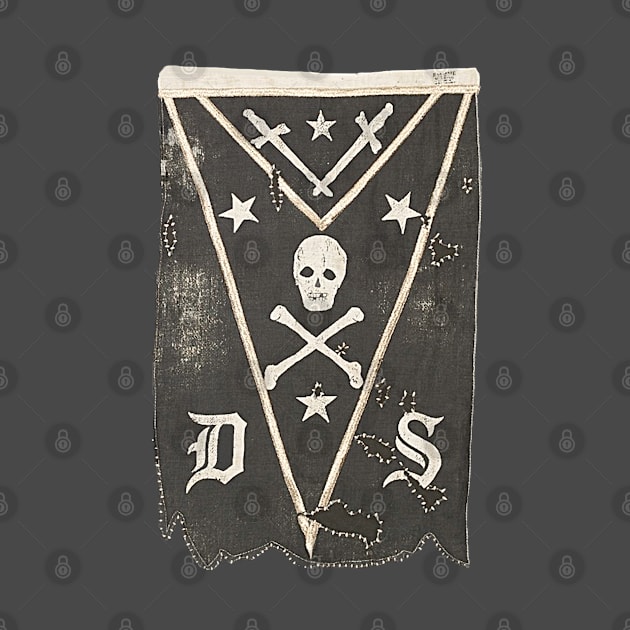 Pirate Skull Pennant by MotoGirl