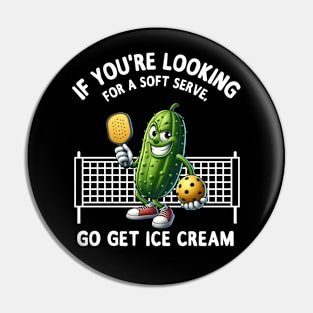 Funny Pickleball,Racquetball Players Paddleball Sports Lover Pin