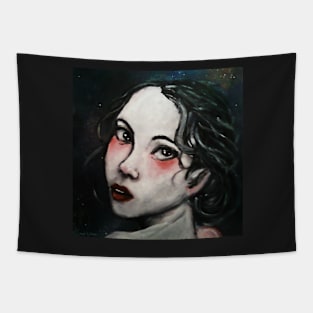 Girl from a wish Tapestry