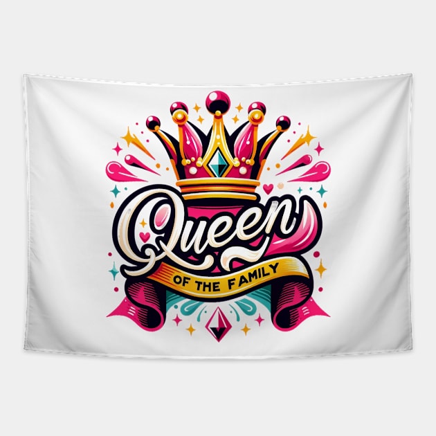 Queen of the Family Tapestry by Szokebobi