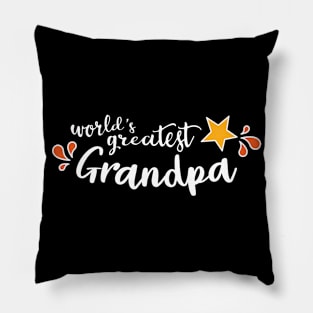 World's Greatest Grandpa Pillow