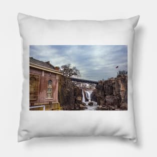 Great Falls of Paterson Pillow