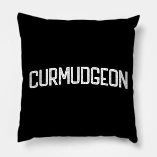 Curmudgeon Grumpy Old Man Geezer Pillow