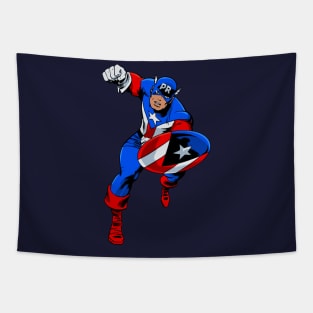 Captain Puerto Rico Tapestry