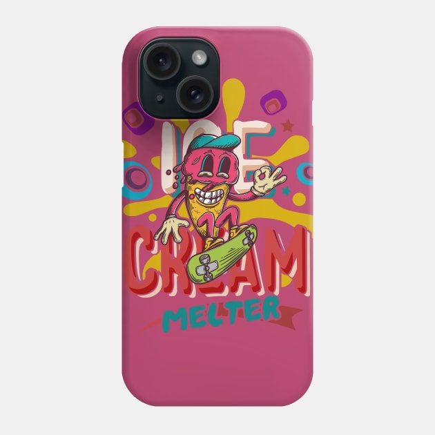 Ice cream melter Phone Case by SpaceWiz95