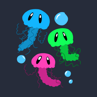 The three siblings Jellyfishes T-Shirt