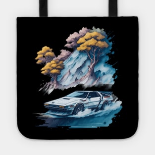 Summer Art DMC DeLorean Tote