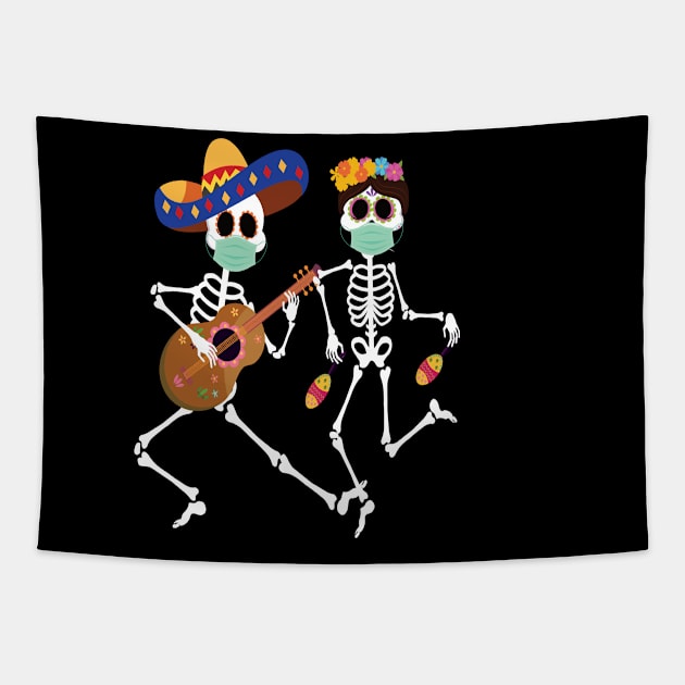 Day of the dead dia de los muetros 2020 gift Tapestry by DODG99