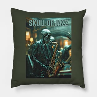 Skull of Jazz Pillow