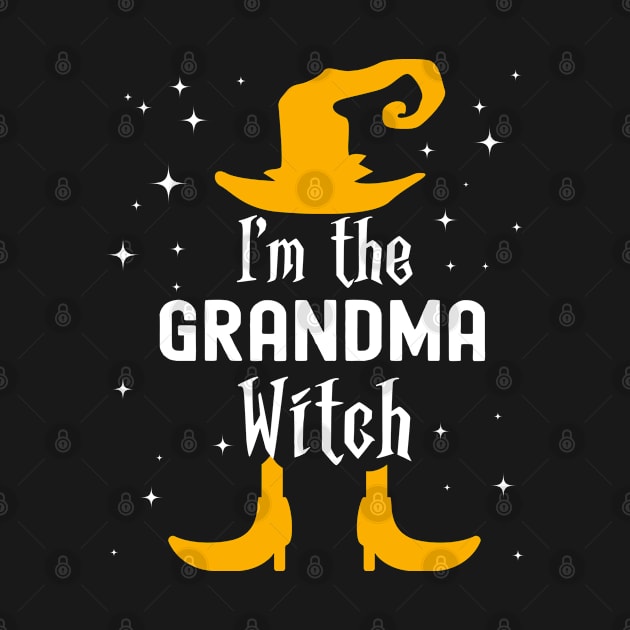 I'm The Grandma Witch Matching Halloween Family Group Costume by VDK Merch