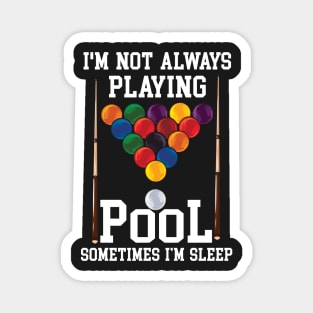 BILLIARDS: Playing Pool Gift Magnet