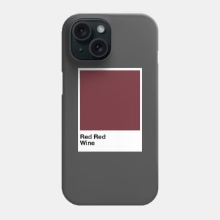 Pantone Red Red Wine Phone Case