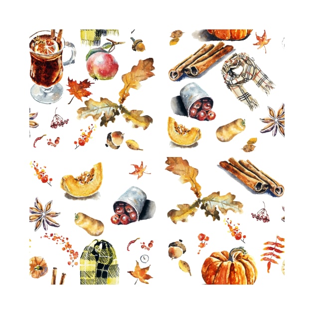 Autumn mood set by victoriazavyalova_art