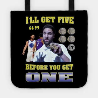 Klay Thompson Vintage Taunt Design Tote