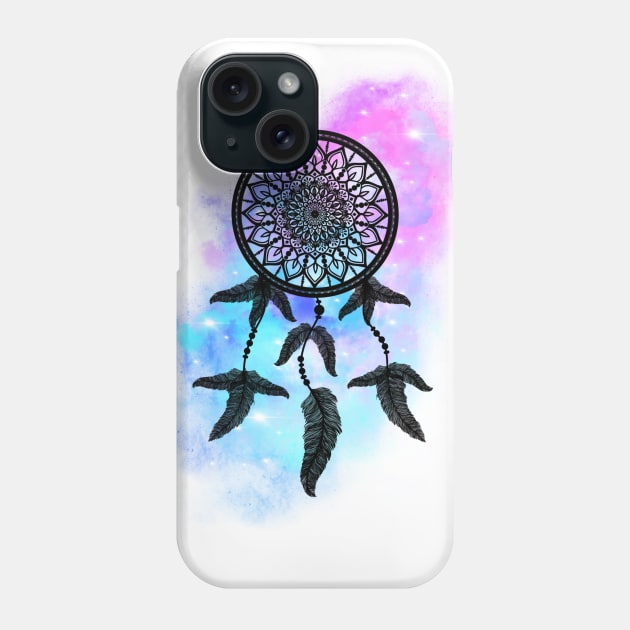 Dreamcatcher Galaxy Phone Case by Morishasha