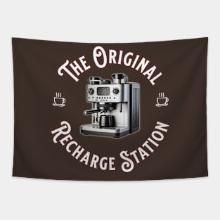 Coffee Maker Recharge Station Tapestry