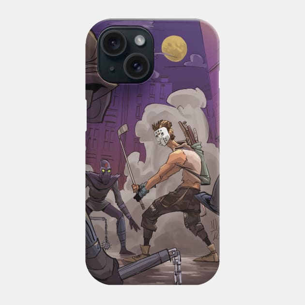 Casey Jones TMNT Phone Case by markodjeska