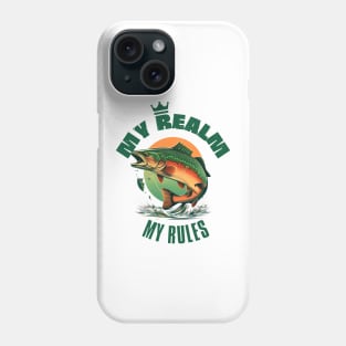 Fishing with norm, fish realm Phone Case