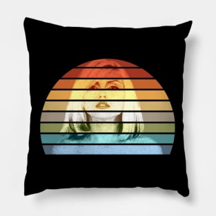 Blondie Retro//Sun Model Pillow