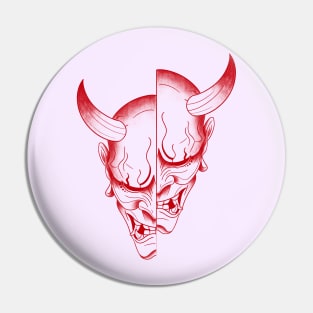 red mask Pin