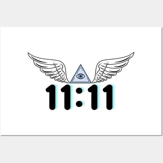 11:11 angel number | Art Print