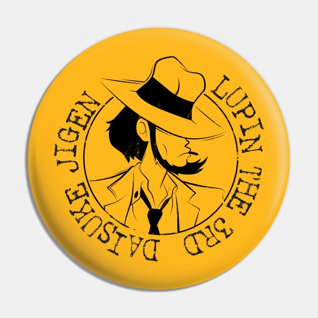 Jigen Stamp Pin by Yexart