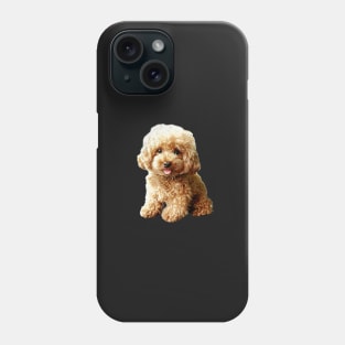 Mini Poodle Toy Poodle Cute Puppy Dog Phone Case