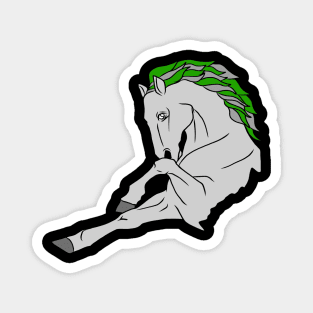 A very nice horse and pony dressage Magnet