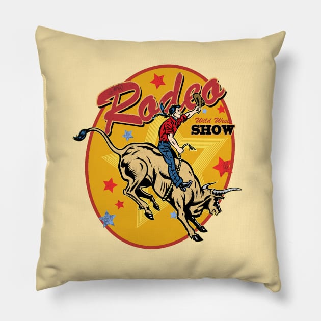 Rodeo Pillow by PalmGallery