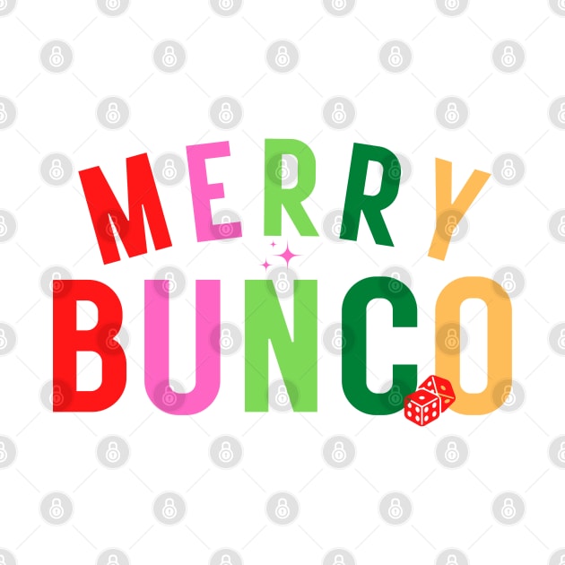 Bunco Christmas Gift Merry Bunco Dice Game by MalibuSun