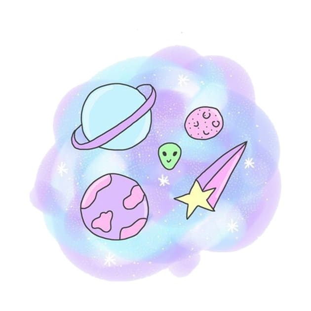 pastel galaxy by funnydesigns