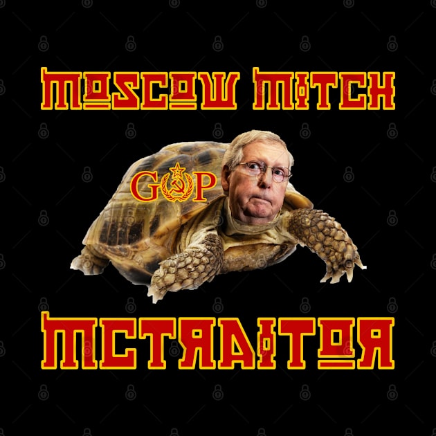 Moscow Mitch McTraitor by skittlemypony