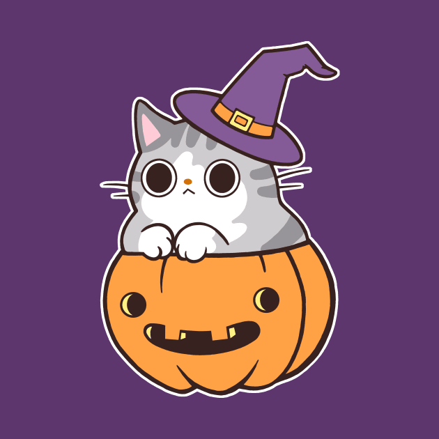 Pumpkin Cat by SarahJoncas