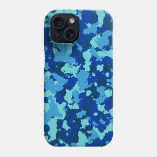 Light Blue Camouflage Phone Case