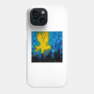 Yellowbird Wall #1a Phone Case