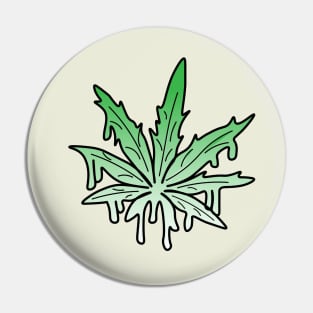 weed leaf Pin