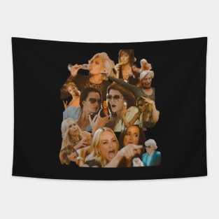 REAL HOUSEWIVES COLLAGE Tapestry