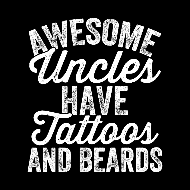 Awesome uncles have tattoos and beards by captainmood