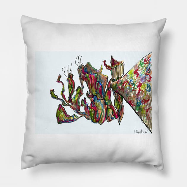 Enfolding Bouquet Pillow by LukeMargetts