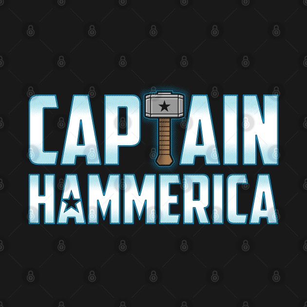 Captain Hammerica by TrulyMadlyGeekly