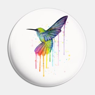 Colorful Colibri Pin