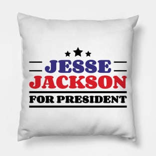 Jesse Jackson For President v2 Pillow